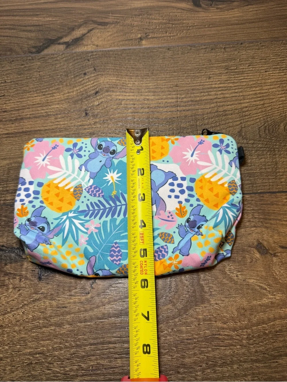 Disney Lilo and Stitch Kids Girls Makeup Pouch Small Zipper Bag,NWOT